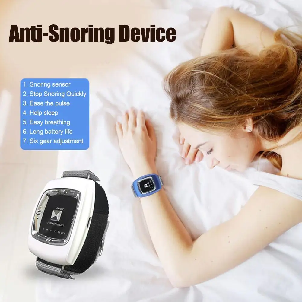 ElectricAntisnoringDeviceWristWatchAntisnoringDeviceForMan