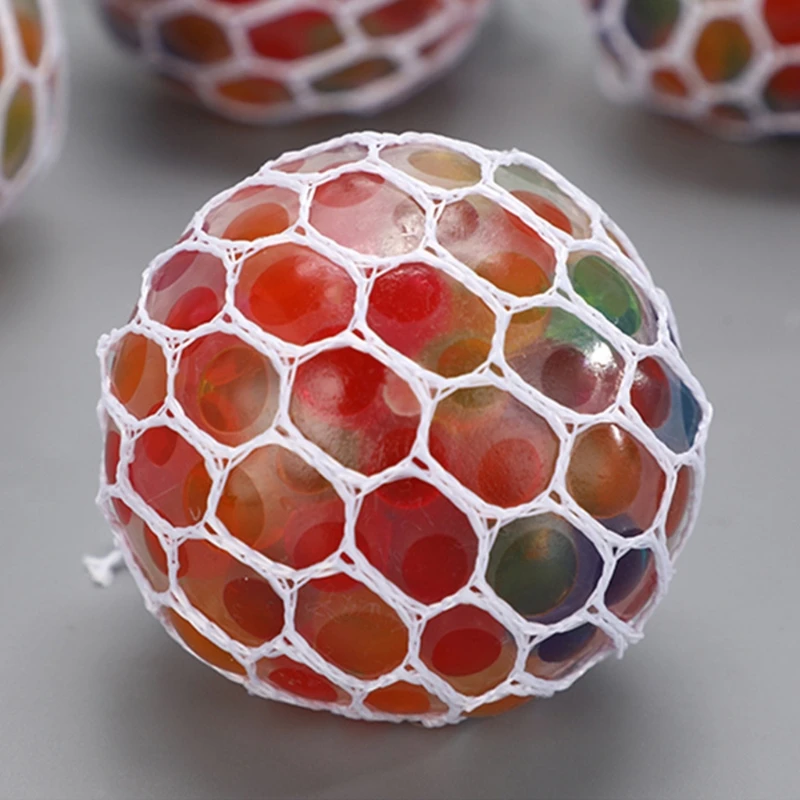 Sensory Stress Ball Toys Stress Ball Set Mesh Ball Kids Adults Stress Relief Gifts
