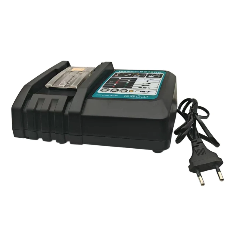 마키타 18V 14.4V 리튬 이온 배터리용 DC18RC 3A 충전기 BL1815 BL1860 BL1430 BL1450 DC18RD DC18RF 리튬 이온 배터리