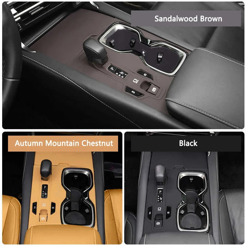 QHCP Central Control Silicone Pad Anti Slip Pad Water Cup Holder Gear Position Suitable For 23-24 Lexus RX350h Rx450h RX500h