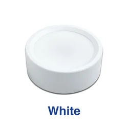 Versatile LED Surface Mount Ceiling Lamp for Bathroom and Kitchen Lighting (Natural White)