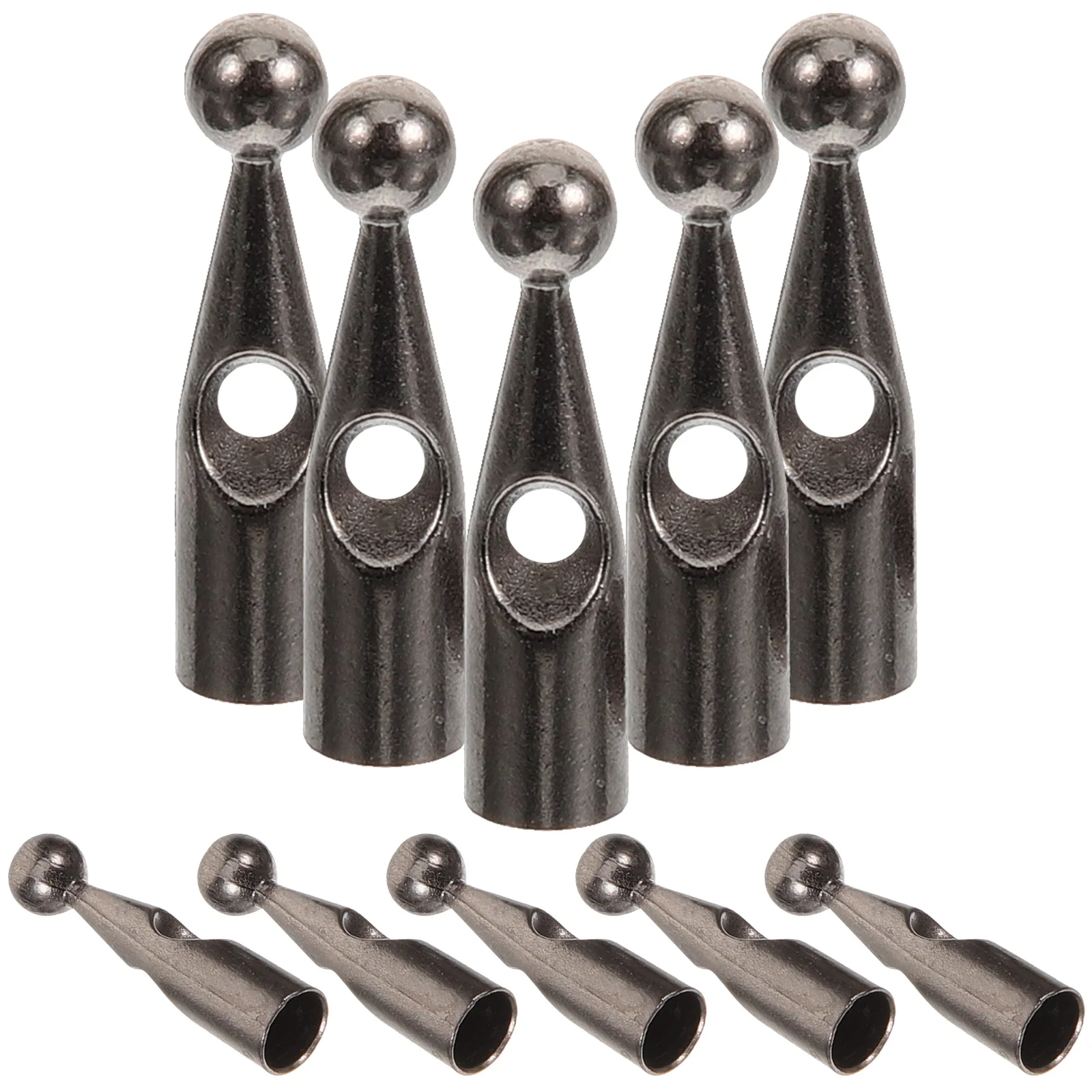 10 Pcs Umbrella Accessories Parts Repairing Beads for Anti-wear Tail Replacement Bone Covers Convenient Rain