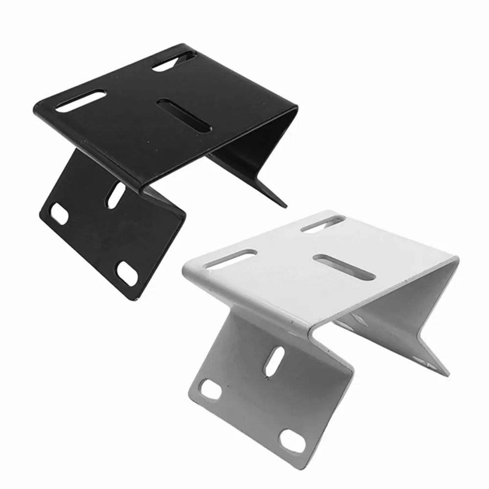Black/White 90 Degree Right-Angle Surveillance CCTV Camera Stand Wall Corner Mount Bracket Indoor Outdoor Camera Support Stand