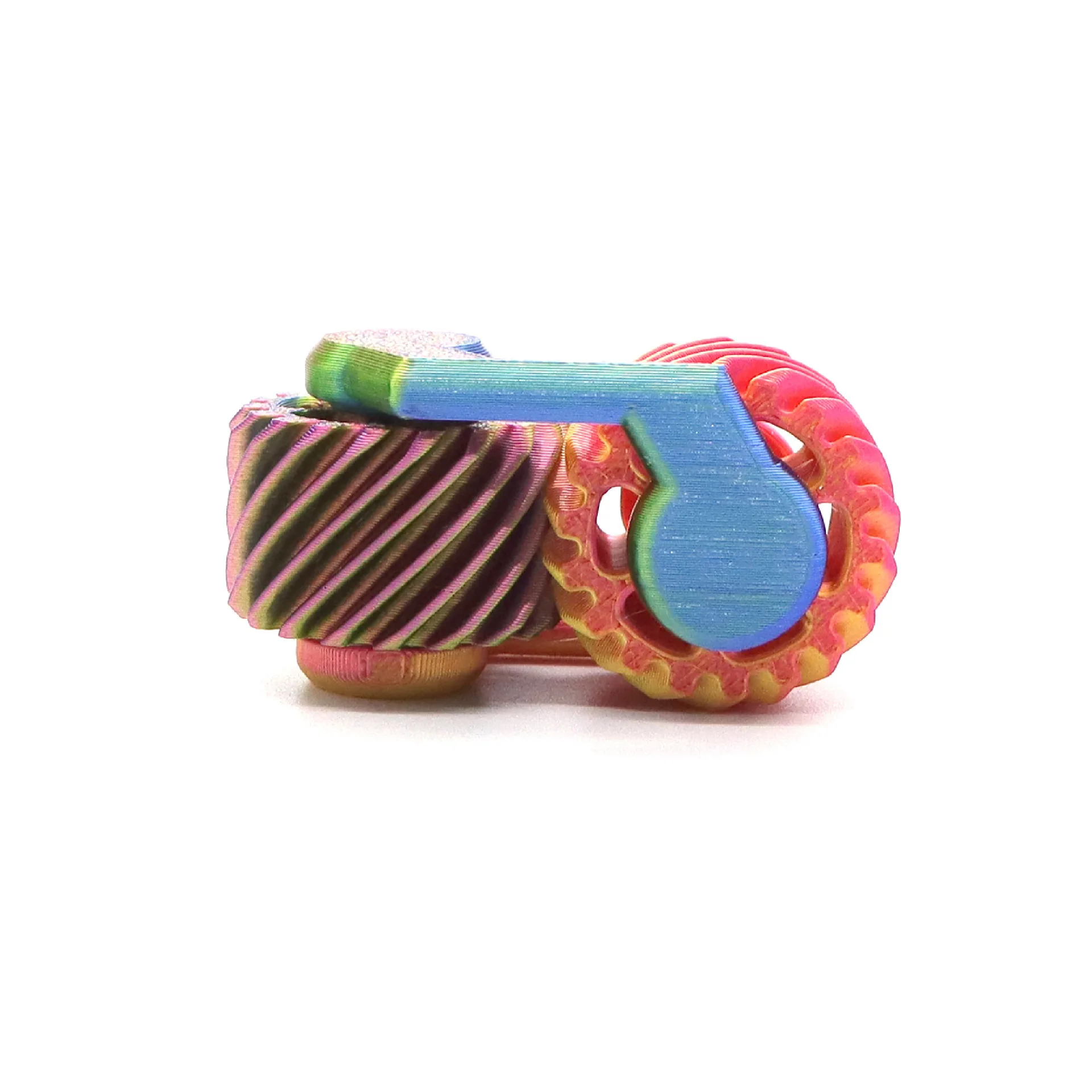 Ultimate 3D-Printed Fidget Gear Toy - Stress-Relief Gyroscope