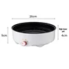 220V MultiCooker Electric Frying Pan Househould Barbecue Fried Steak Fish Omelette Frying Pan Non-stick Electric Machin EU Plug 6