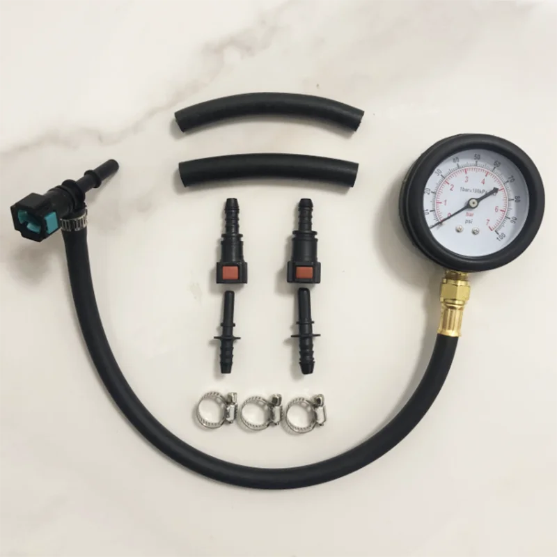 Automobile Motorcycle Fuel System Gasoline Pressure Gauge Car Gasoline