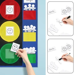 ADWE Behavior Chart Pocket Classroom Management Pocket Chart