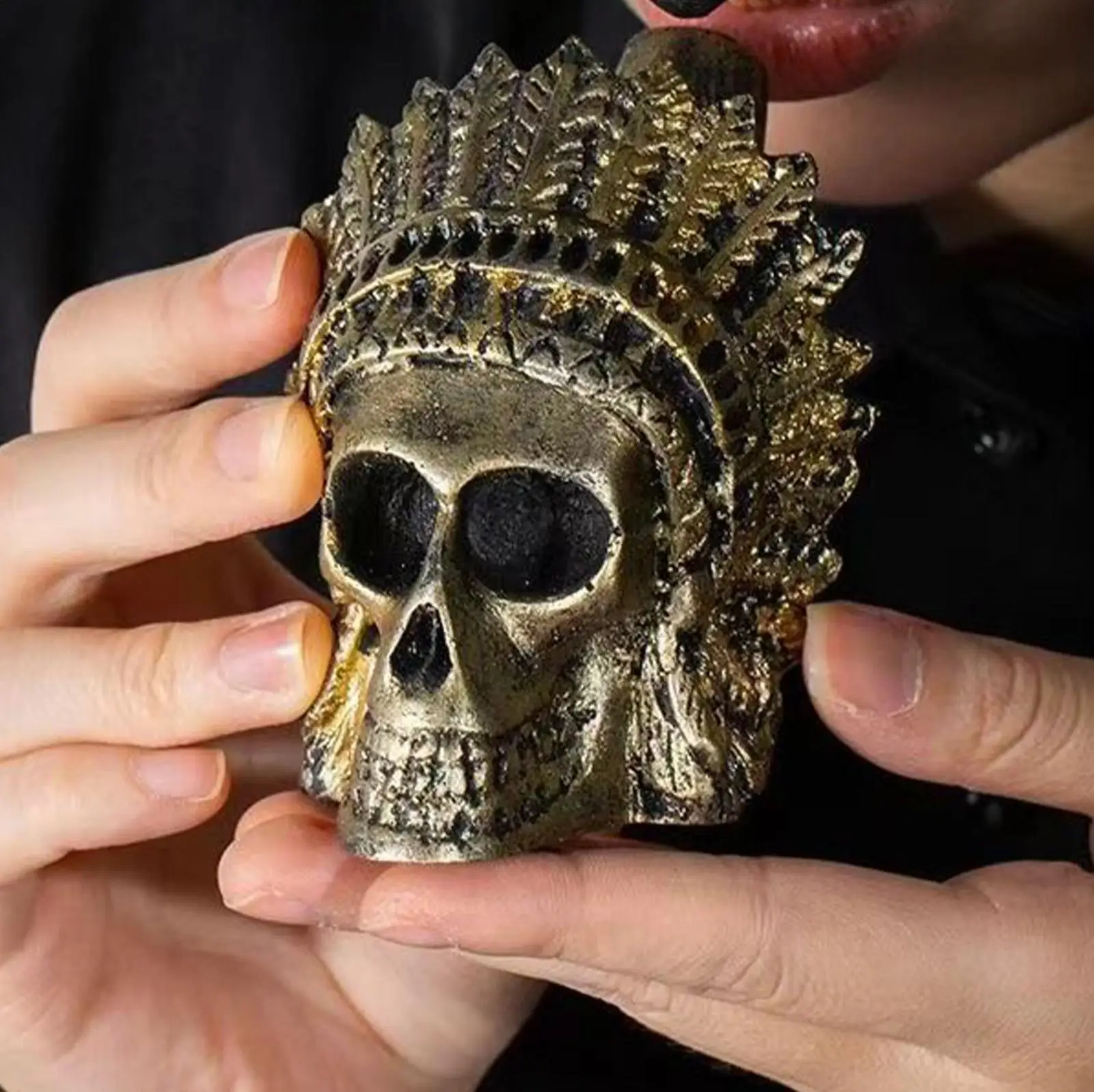 Aztec Death Whistle Screaming Loud Signal Prop Scary Pranks Whistle For Kids Stress Relief Collectibles Pranks Halloween Holiday