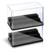 Acrylic Minifigures Display Case, Stackable and Dustproof Building Block Display Box for Lego Action Figure Toys Storage 1
