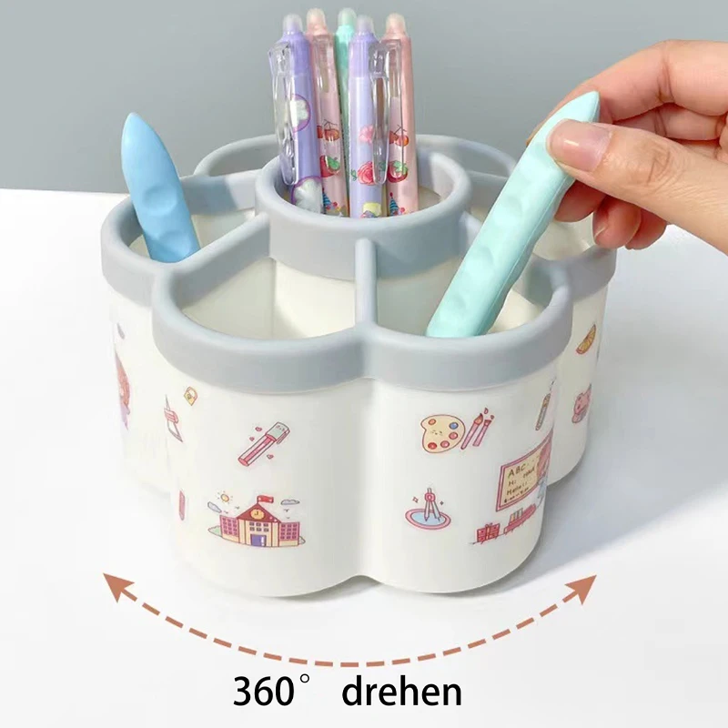 Revolving Multi-Purpose Organizer with DIY Stickers