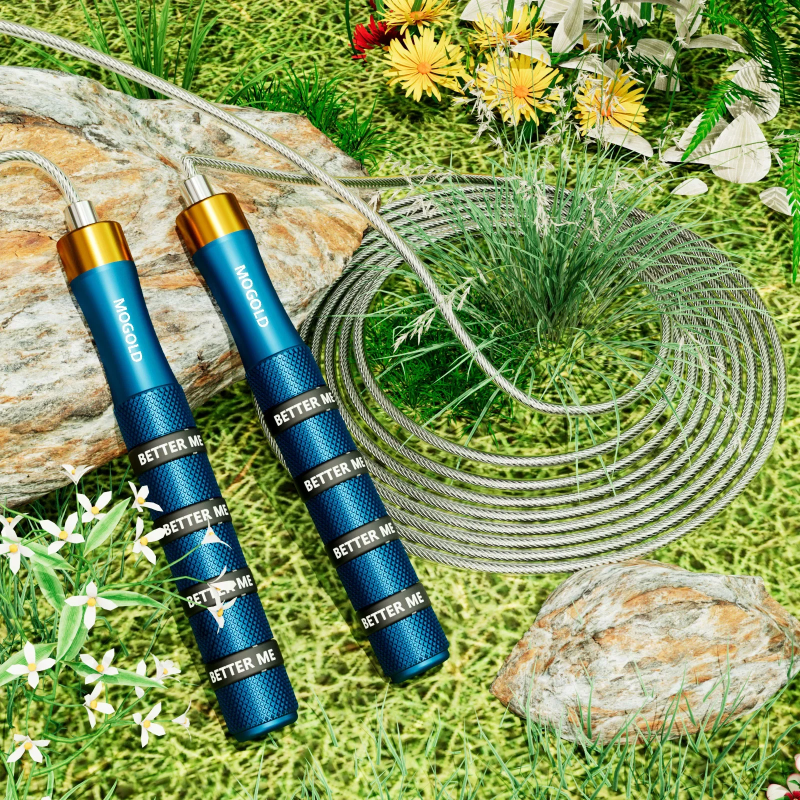 حبل القفز الاحترافي للبالغين في صالة الألعاب الريا...