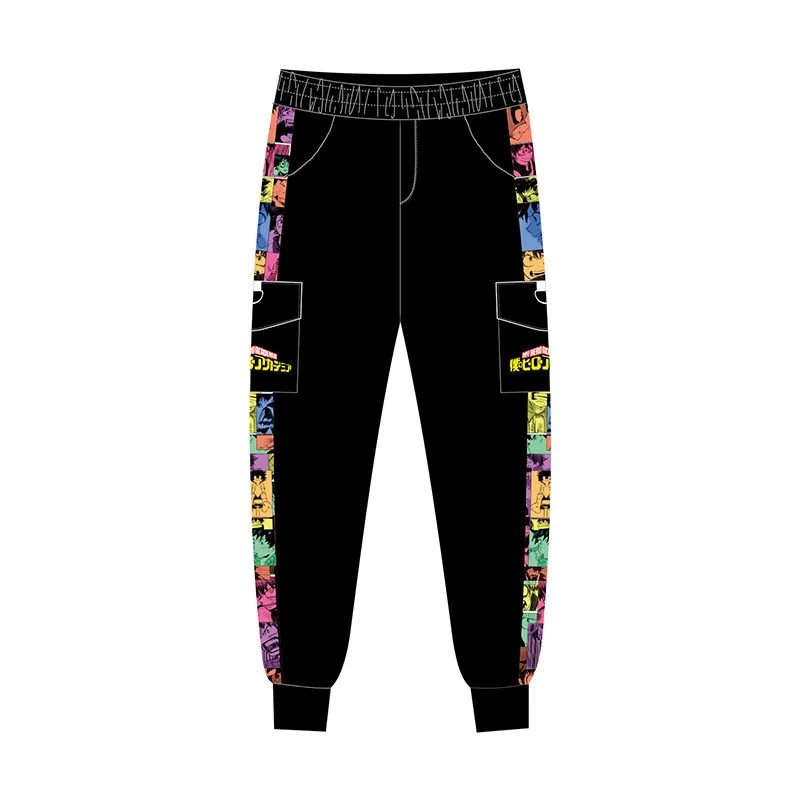 My Hero Academia Japan Anime 2024 New Fashion Printing Casual Pants Sweatpants Running Sporting Clothing  Winter Cargo pants 5