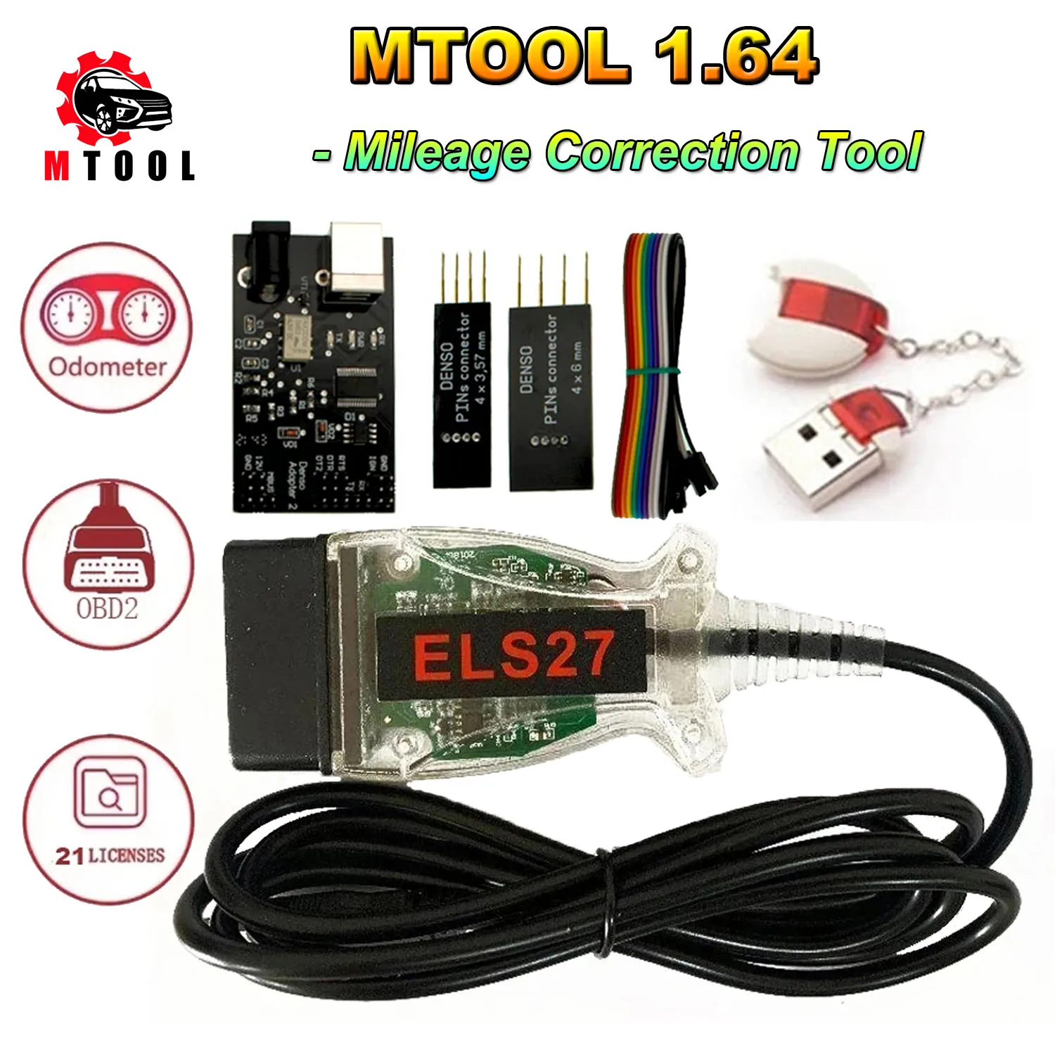 MTool V1.64 Mileage KM Adjustment Correction Tool to Year 2022 Car Full ...