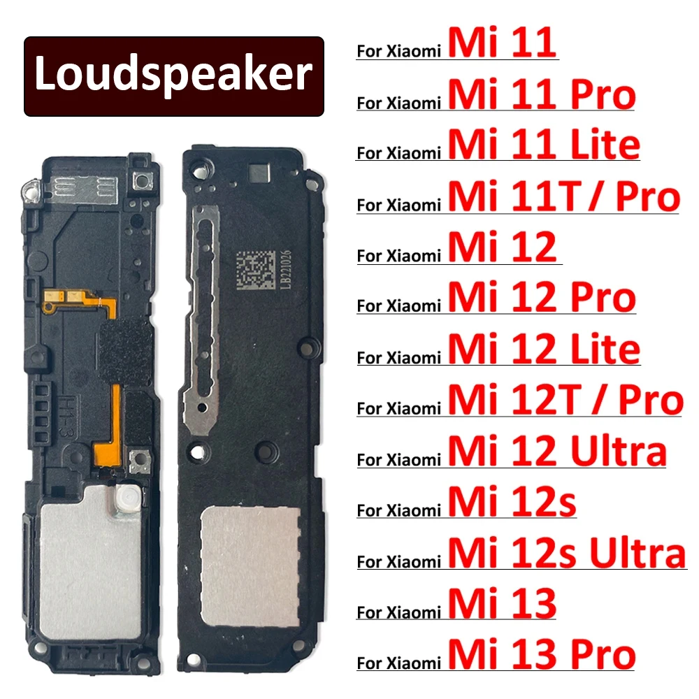 

New For Xiaomi Mi 11 11T 12 12T 12s 13 Pro Lite Ultra Buzzer Ringer Loud Speaker Loudspeaker Flex Cable