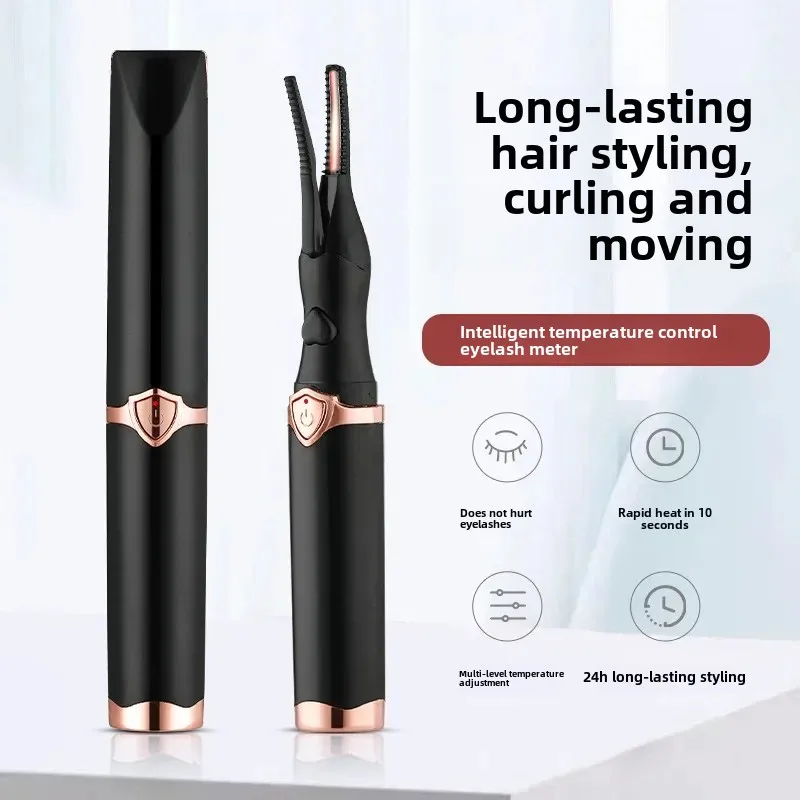 Eyelash Curler Electric Eyelash Curler Electric Heating Long-lasting Shaping Intelligent Temperature Control Portable and Not Harmful Makeup