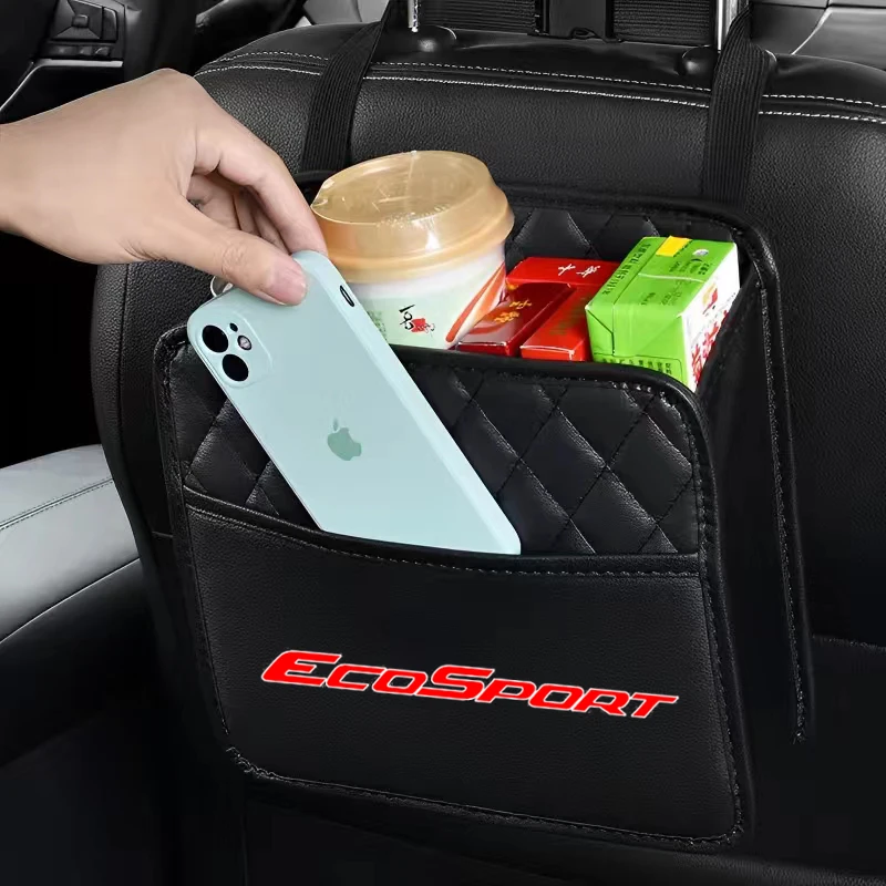 

For Ford EcoSport 2013 2014 2015 2016 2017 Accessories Car seat back storage bag Multi-functional storage suspension bag