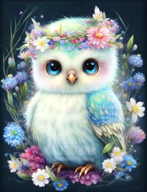 Flower 5D DIY Diamond Painting Kit Eagle Diamond Mosaic Owl Diamond  Embroidery Dog Diamond Art Rhinestone Home Decoration Gift - AliExpress