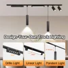 Set Track Light 110v 220v Led Magnetic Track Lamp 10W/20W /30W Track Spotlight Lighting Fixture for Home  Room Clothing Store 2