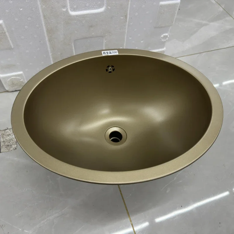 Stainless Steel Bathroom Basin Rust-Proof Antique Washbasin  Durable Hand Sink  Seamless Sink Unit 3