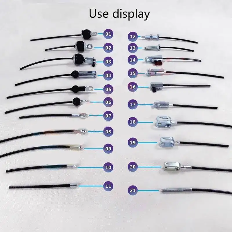 Steel Wire Accessories Gym Fitness Equipment Wire Rope Joints Anaerobic Exercise Metal Limit Ball Hollow Screw Terminals Gasket Gym Accessories