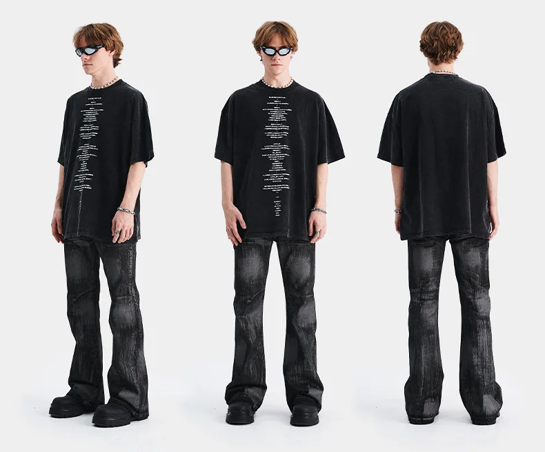 Men's Washed Short Sleeve T-Shirt 3