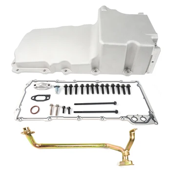 LS Aluminum Oil Pan Kit 6
