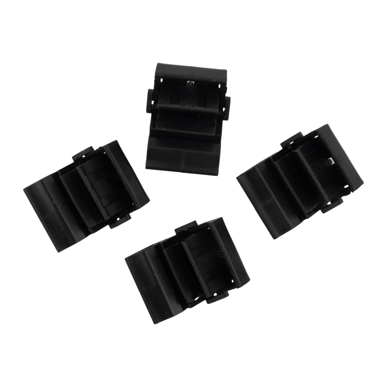 

4pcs Car Storage Box Clamps 1472872-00-B Accessories For Tesla Model Y 2020 2021 Front Bumper Box Buckle Hood Trunk Clips