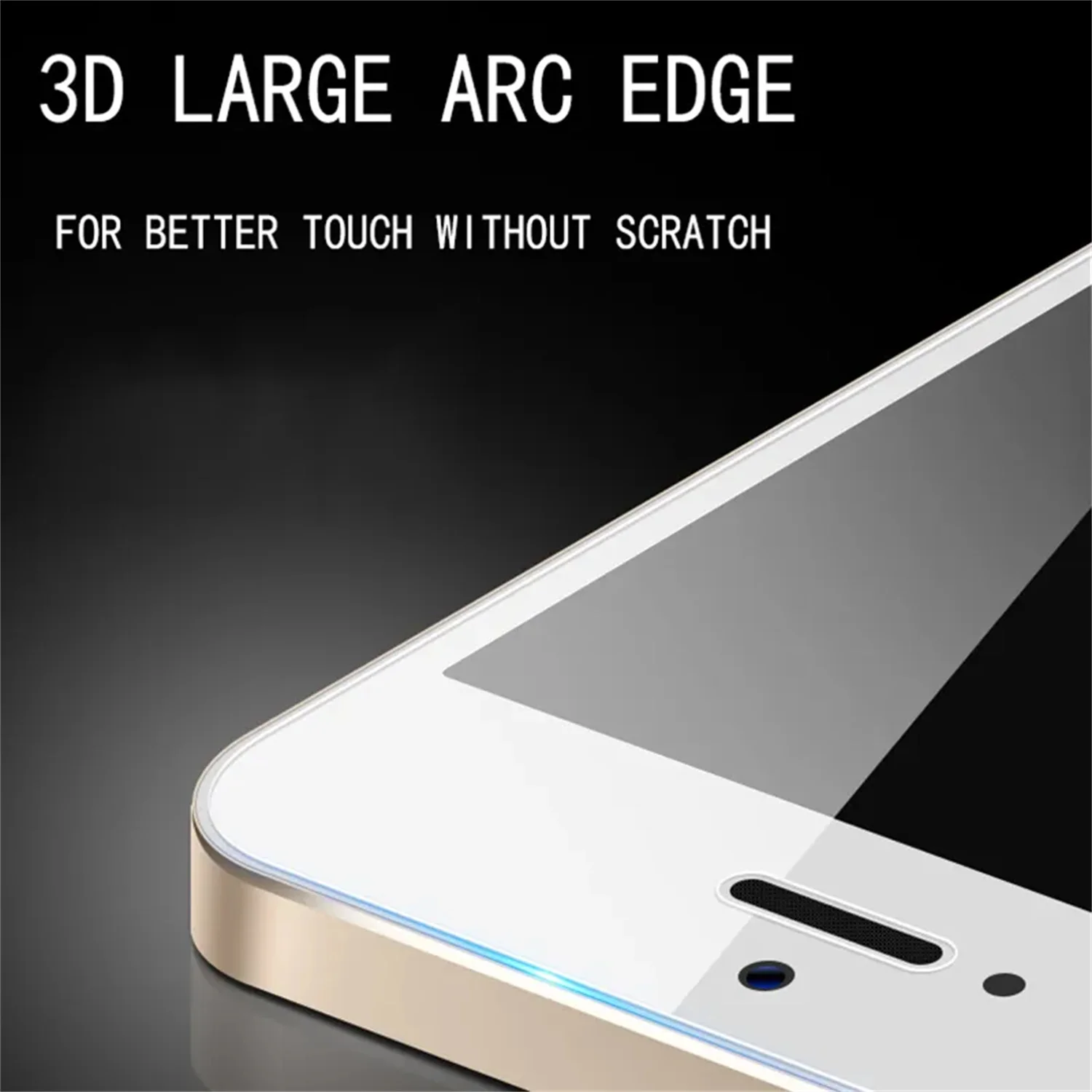 Pellicola salvaschermo 9H per Apple iPhone 4 4s 5 5S 5c SE 2016 2/4 pezzi vetro temperato HD - immagine 4