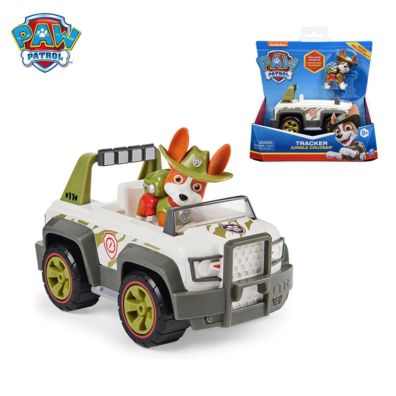 Figuras de acción de la Patrulla Canina, Set de coches de rescate de la  Patrulla Canina auténtica, modelo Chase Ryder, coche de juguete, regalos,  2022
