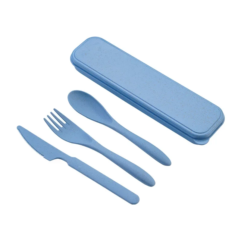 Creative portable cutlery box knife, fork and spoon set