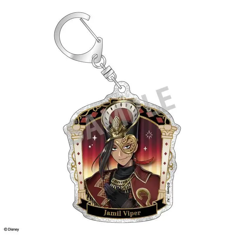 Twisted Wonderland Acrylic Keychain and Stand - Anime Action Figure Ornament and Desktop Accessory