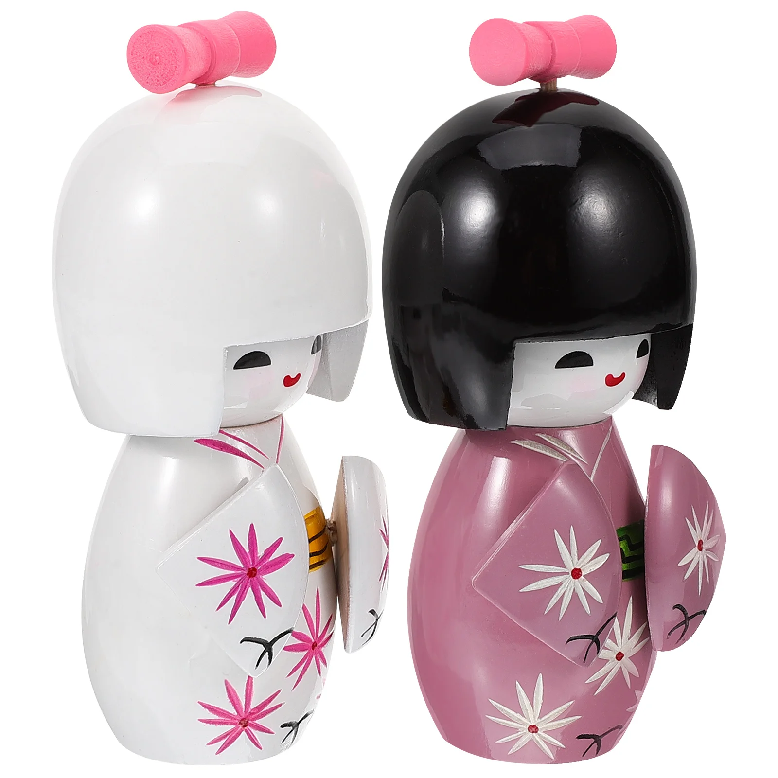 

Wooden Kimono Dolls Japanese Style Kimono Doll Japanese Wooden Kimono Doll Girl Ornament Tabletop Kimono Doll Figurines