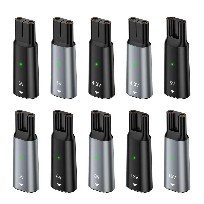 Разъем USB типа на 2-контактные адаптеры питания Преобразователи USB «гнездо» на 2-контактное гнездо для зарядки бритвы Разъем USB типа на 2-контактные адаптеры питания Преобразователи USB «гнездо» на 2-контактное гнездо для зарядки бритвы