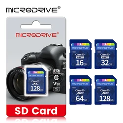 High - Capacity Class 10 SD Flash Memory Cards with Protective Box - 64 GB