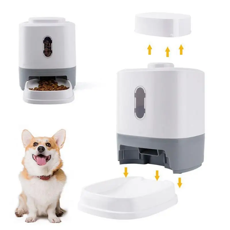 Automatic Cat Feeder Interactive Slow Feeding Bowl