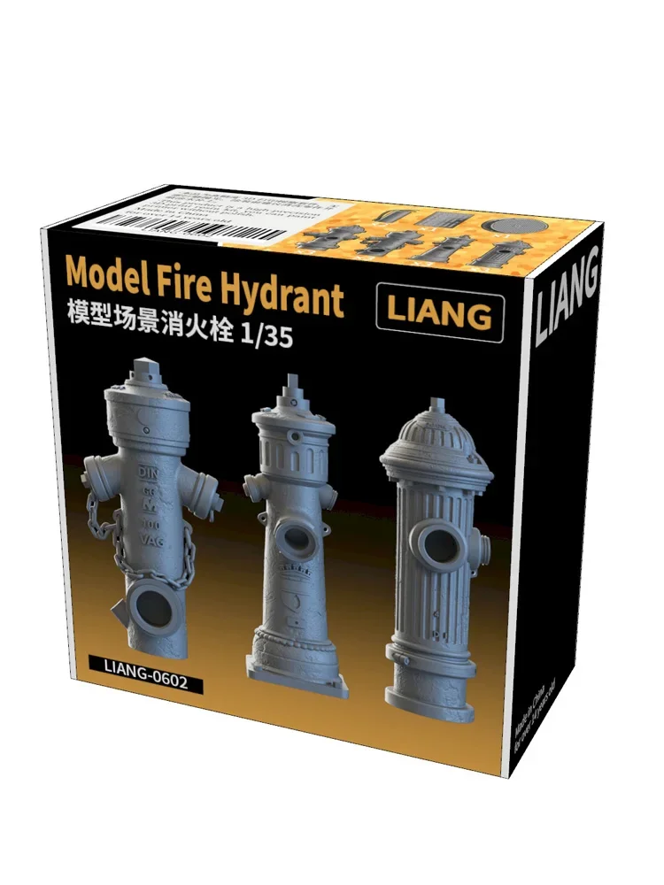 Model Scene Accessories Fire Hydrant 1/35 Scale LIANG-0602