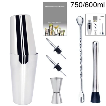 Cocktail Shaker Bartending Tool Set 1