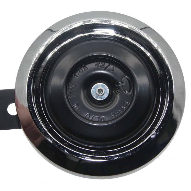 Motorcycle Electric Horn LVEE CB125 series 12v motorcycle horn Universal Waterproof Electric Horn 12V 105db Motorcycle Motor Scooter Loud Sound silver