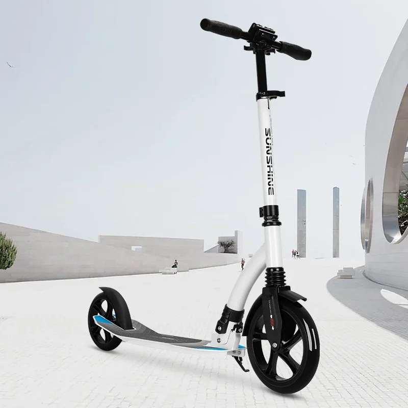 Scooter Per Adulti Pieghevole Freno A Disco Ammortizzatore Mobilità Scooter Scooter Scooter Portatile