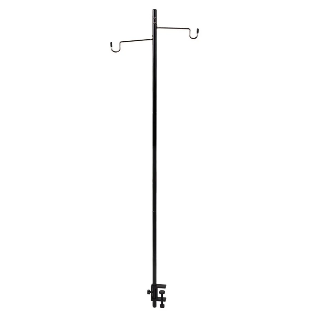 Outdoor-Camping-Laternenständer, abnehmbare Laternenhalter aus Aluminiumlegierung für den Tisch, tragbare Beleuchtungshalterungen, Wanderausrüstung – Detail 2