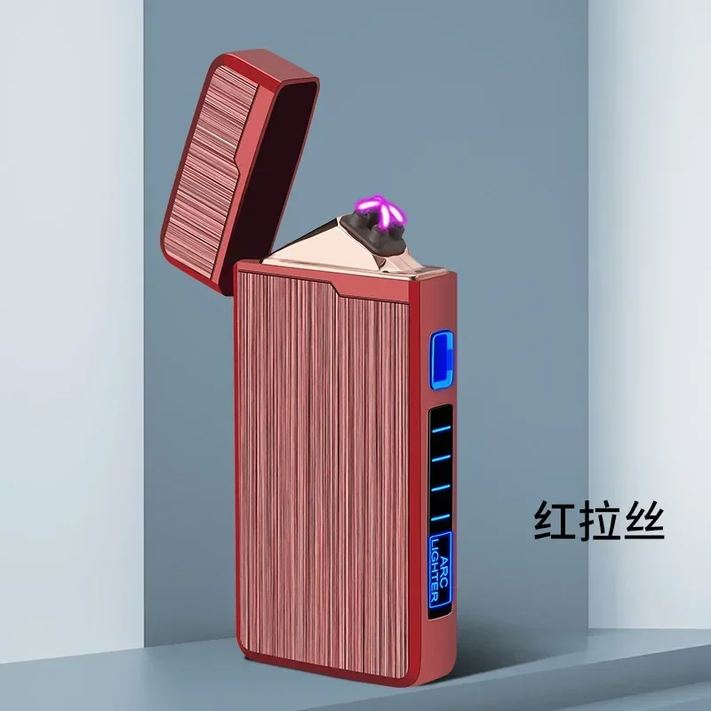 Touch Sensitive Lighter Plasma Dual ARC Touch Sensitive Lighter USB Rechargeable Windproof Flameless Lighter Gift for Men