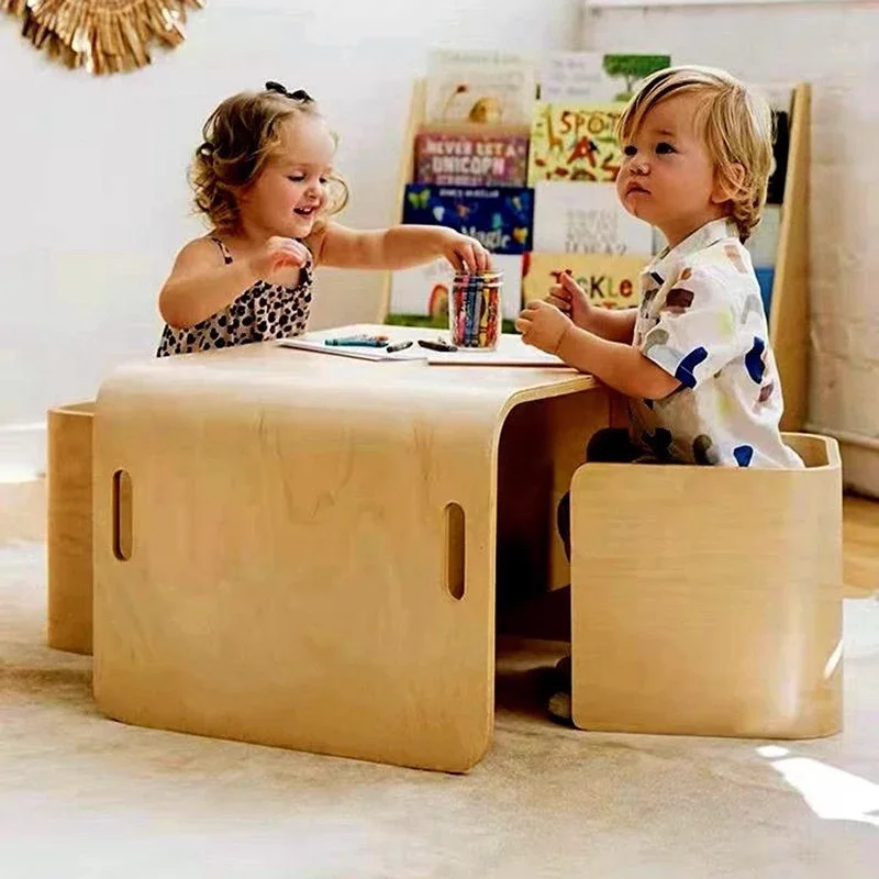 Child Table Chair Elementary School Student Children Desk Boy Room Furniture Office Kids Study Bedside Supplies Tables Small