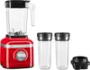 K150 3 Speed Ice Crushing Blender with 2 Personal Blender Jars - KSB1332Y,Passion Red, 48 oz 1