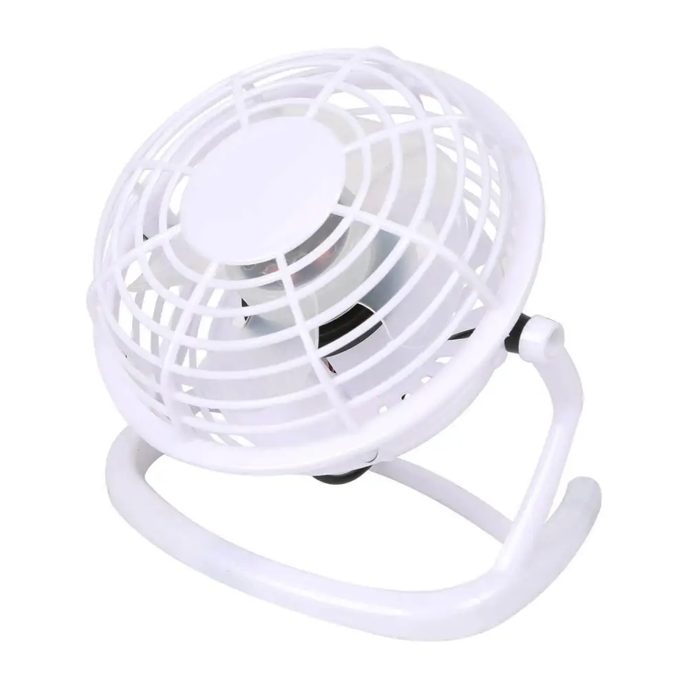 Portable 4 inch USB Mini Fan DC 5V Small Desk Fan 4 Blades Cooler Cooling Fan Mini Super Mute Silent Fans For PC/Laptop/Notebook 5