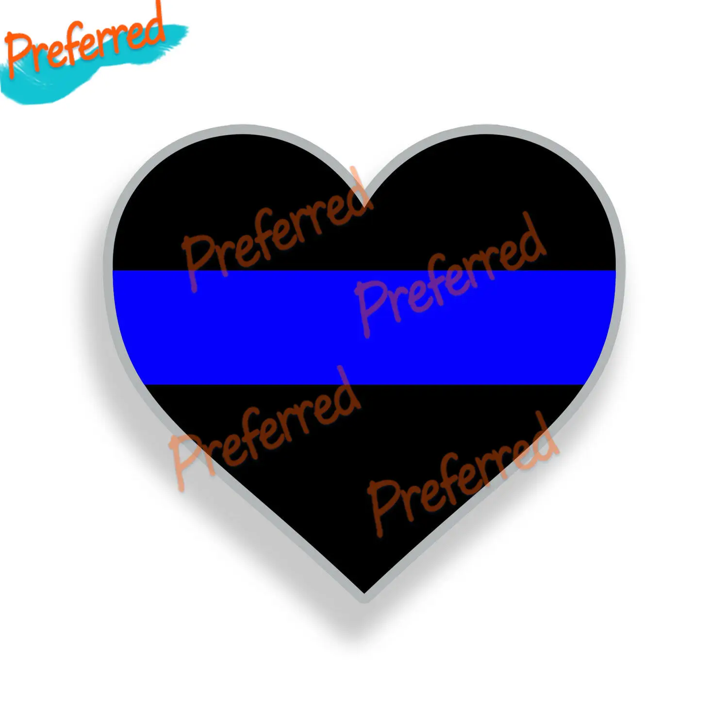 

Наклейка в виде сердца, голубой линии, ноутбук, Лев, чашка, автомобиль, фотоальбом, логотип или автомобильная наклейка, наклейка, украшение KK-все размеры