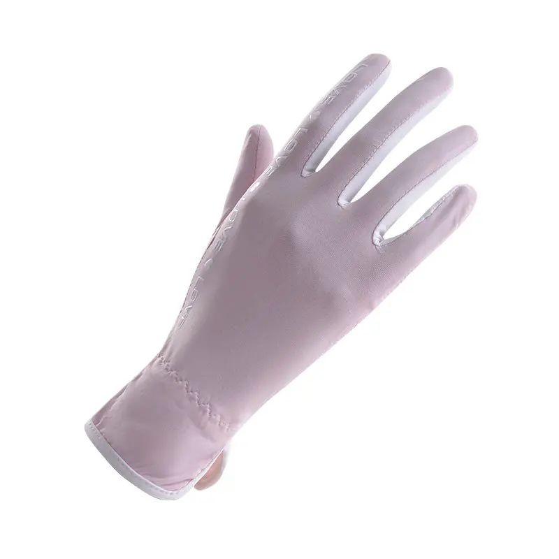 Sun-Protective Breathable Gloves with Touchscreen Fingertips and UV Protection