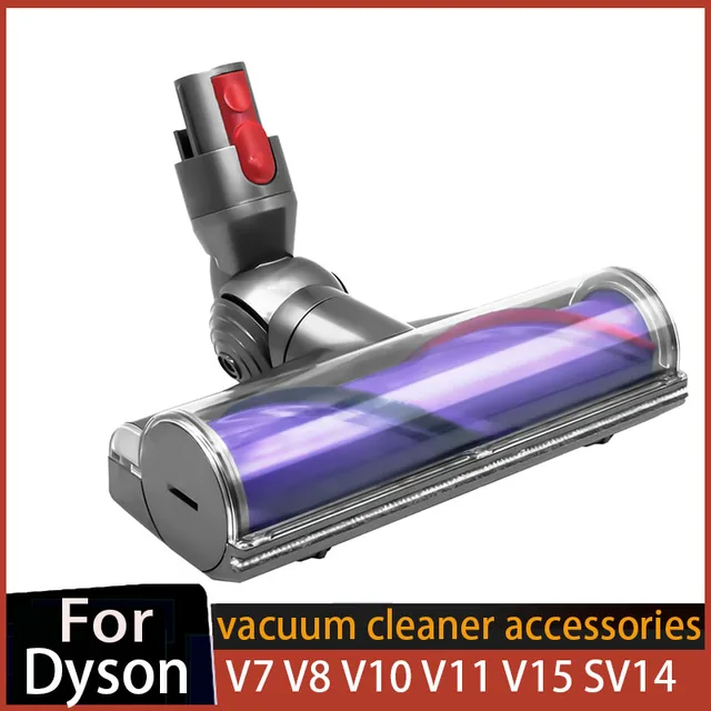 Электрическая вакуумная головка Direct Dirve для Dyson V7 V8 V10 V11 V15, насадка для паркетного пола, детали роликовой щетки с щетиной 1