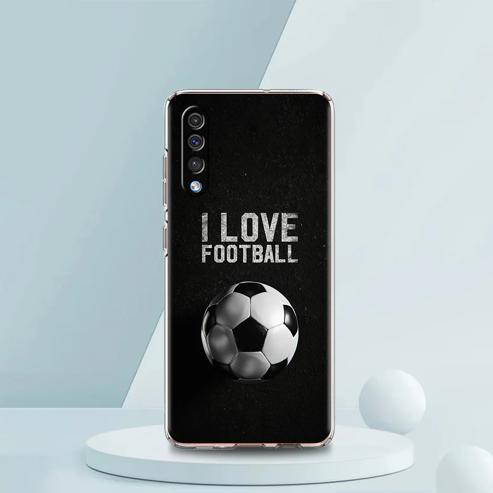 Fußball Sport Fußball Transparente Handyhülle für Samsung Galaxy A12 A50 A52 A70 A40 A10 A20 A30 A02 A03S A04 Cover Silikonhülle – Detail 8