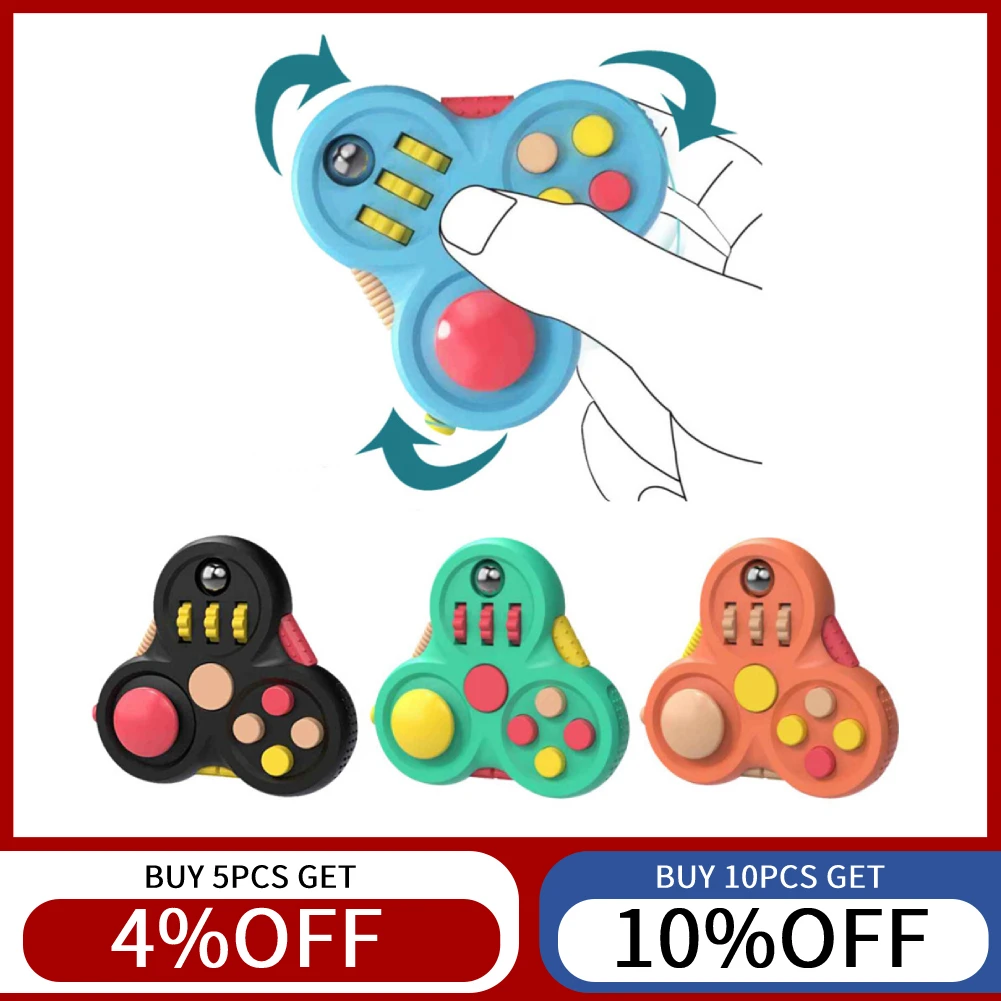 Magic Bean Cube Toys Fidget Toy Rotating Square Small Beads Magic Cube Decompression Toy Children&rsquo;s Puzzle Stress Relief