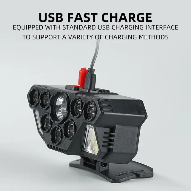 8-Mode Adjustable Safety Hiking Light 4